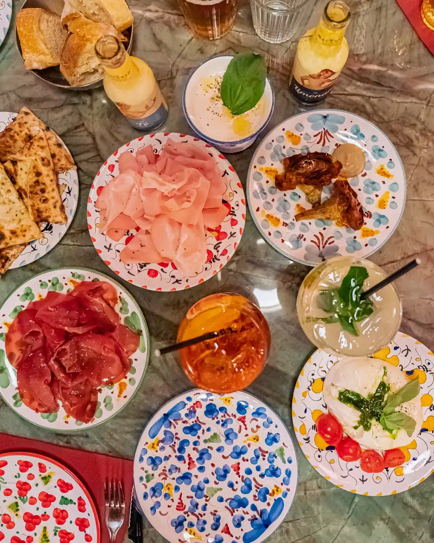 Assortiment d’antipasti italiens
